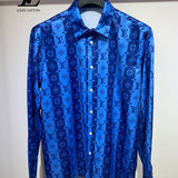 Front view of Louis Vuitton cotton t-shirt with signature branding