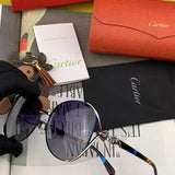 Side view of Cartier unisex sunglasses