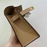 Close-up detail of streamlined bag design