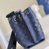 Back view of premium modern women's handbag – women's everyday handbag