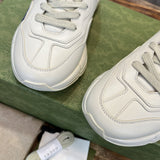 Gucci classic monochrome luxury sneakers view 5 everyday casual design