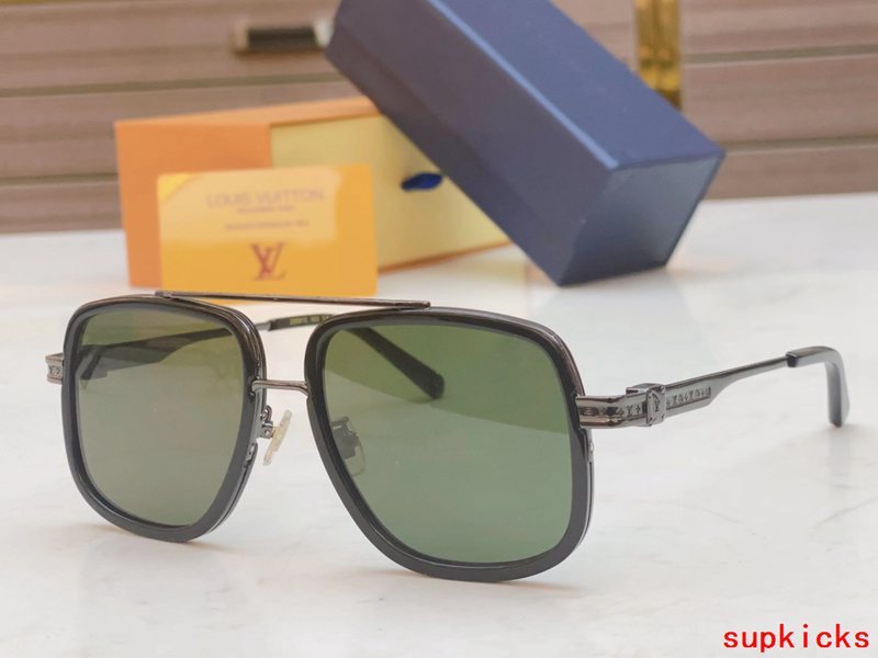 Lifestyle view of Louis Vuitton unisex sunglasses
