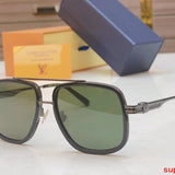 Lifestyle view of Louis Vuitton unisex sunglasses