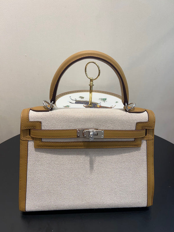 Timeless bag shown from front angle