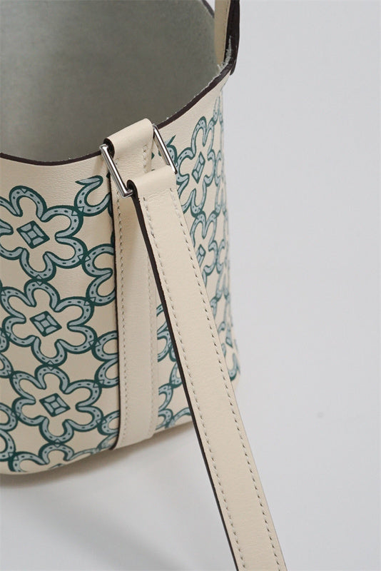 Close-up detail of elegant bag design