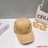 Close-up detail view of Louis Vuitton unisex cap