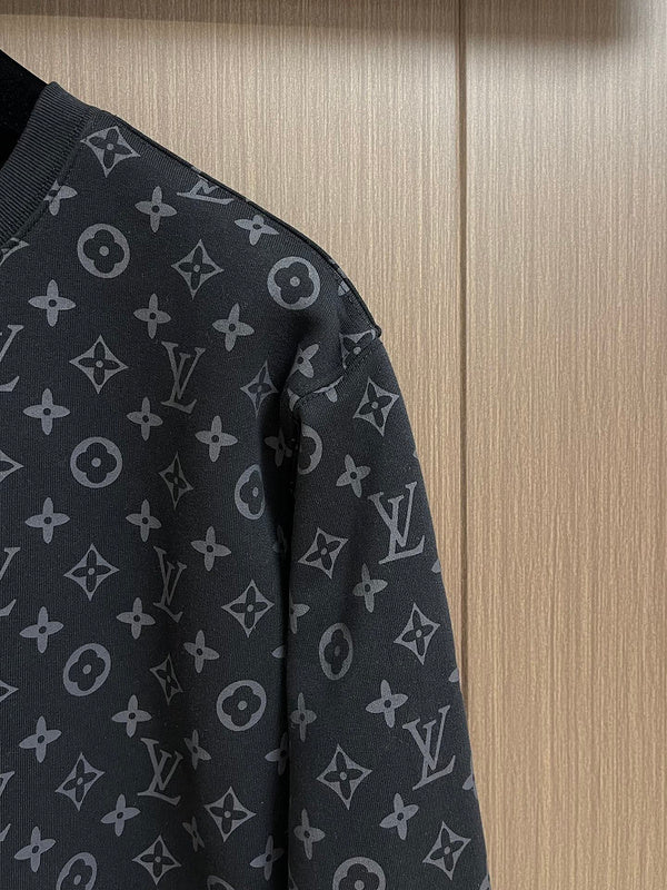 Full styled look of Louis Vuitton luxury clothing with relaxed-fit cut