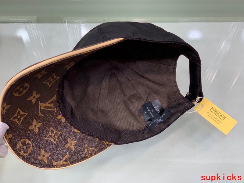 Side view of Louis Vuitton unisex cap