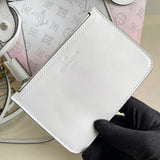 Front view of signature elevated women's handbag – women's luxury handbag