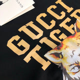 Front view of Gucci luxury clothing with relaxed-fit cut
