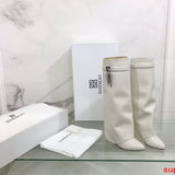 Givenchy shoes Style 010 - front view, statement logo accent