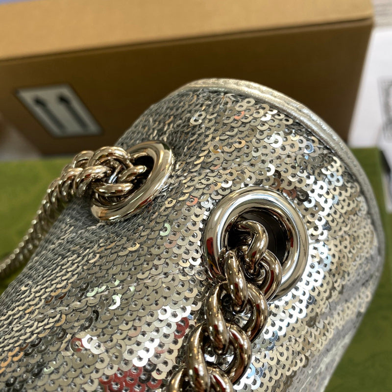 Back view of elevated statement women's handbag – women's everyday handbag