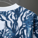 Back view of Louis Vuitton cotton t-shirt with logo-detail design