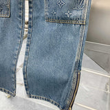 Full styled look of Louis Vuitton luxury clothing with tailored silhouette