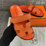 Hermes sandals Style 128 - angled studio shot