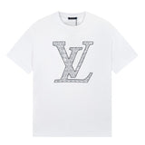 Side profile of Louis Vuitton cotton t-shirt with everyday silhouette