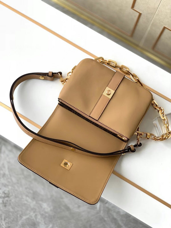 Top view of statement everyday-luxe women's handbag – women's premium purse