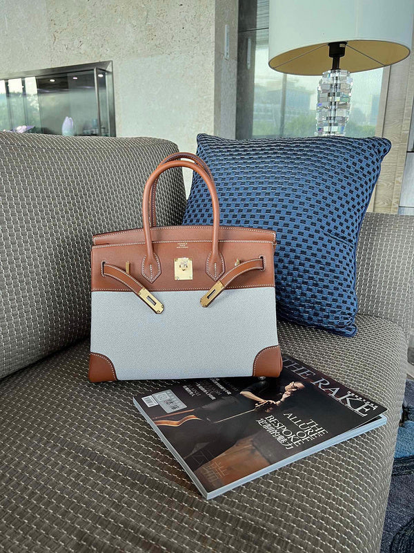 Tailored bag shown from front angle