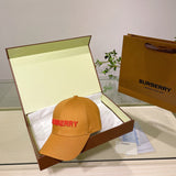 Full view of Burberry unisex cap