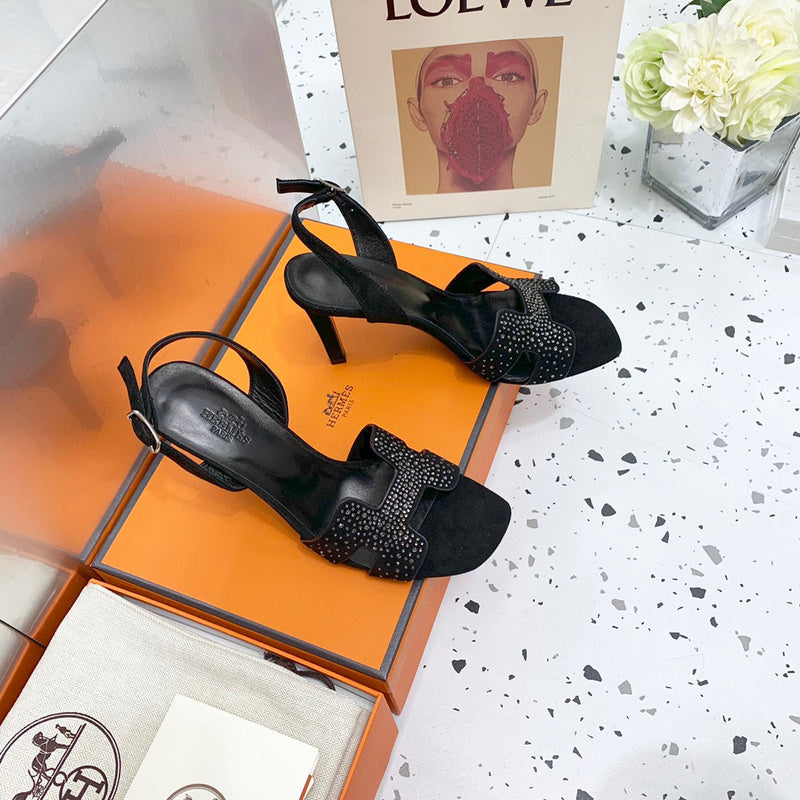 Hermes sandals Style 139 - styled lifestyle view