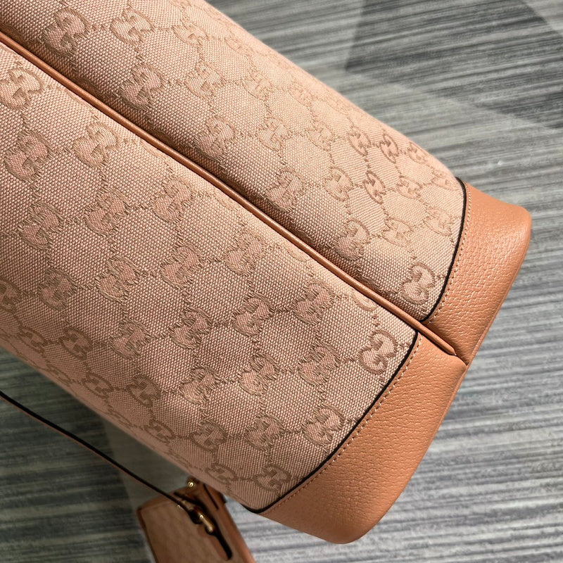 Top view of modern everyday-luxe women's handbag – women's luxury accessory