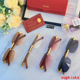 Front view of Cartier unisex sunglasses