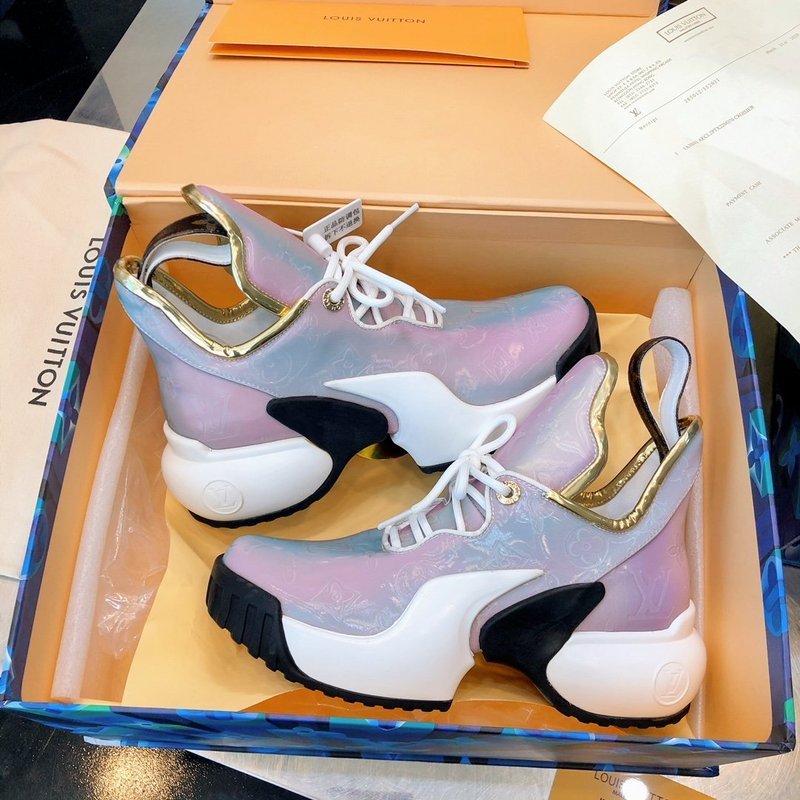 Louis Vuitton luxury shoes back view — premium authentic designer style