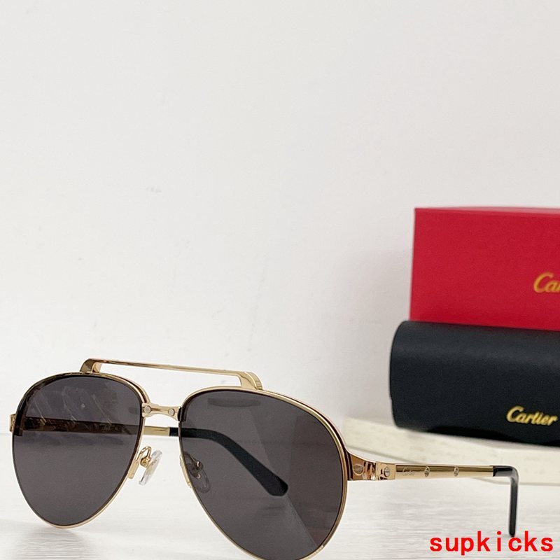 Front view of Cartier unisex sunglasses