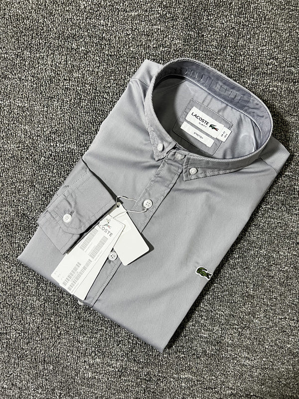 Back view of Lacoste luxury clothing with logo-detail design