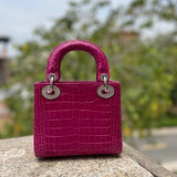 Interior view of everyday-luxe structured women's handbag – women's everyday handbag