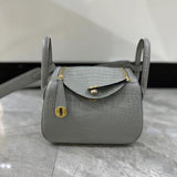 Considered bag shown from front angle