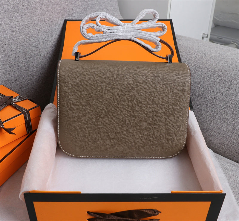 Close-up detail of polished bag design