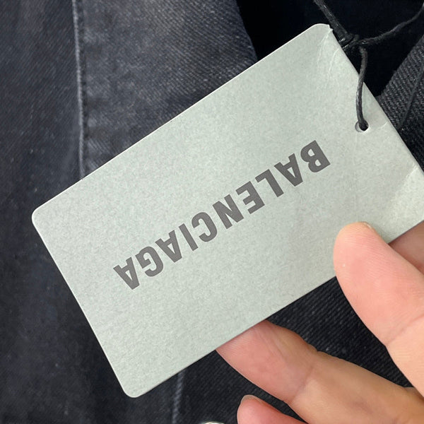 Balenciaga clothing close-up — premium authentic designer style