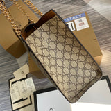 Top view of premium modern women's handbag – women's statement bag