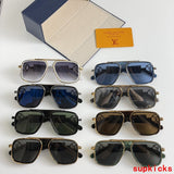 Lifestyle view of Louis Vuitton unisex sunglasses