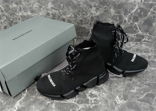 Balenciaga shoes Style 358 - front view, luxury comfort fit (alternate angle)