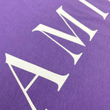 Amiri luxury t-shirt detail shot