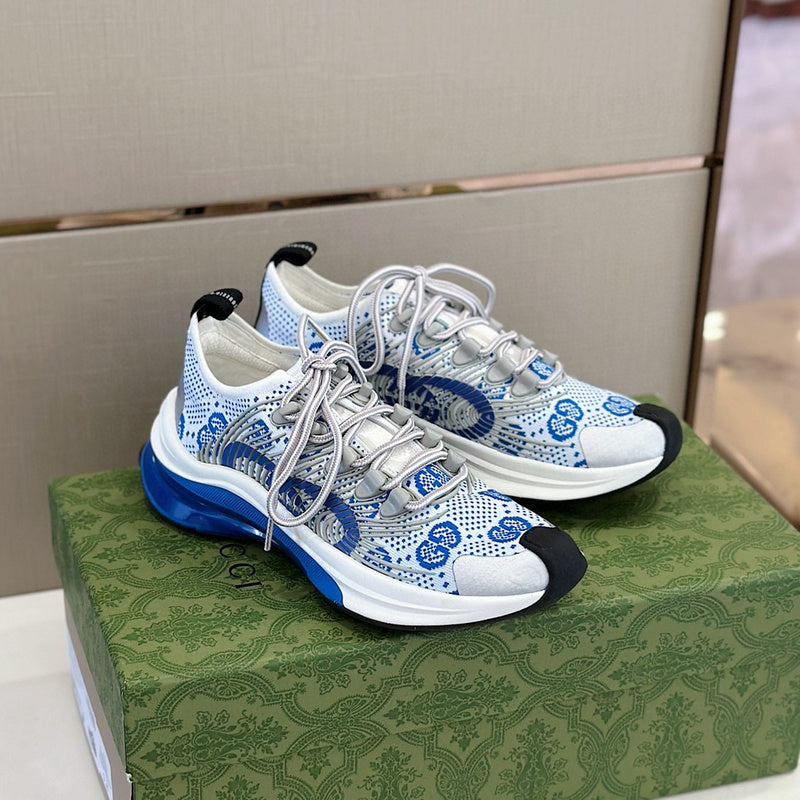 Gucci bold contrast luxury sneakers view 8 streetwear statement look