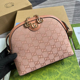 Back view of modern polished women's handbag – women's everyday handbag