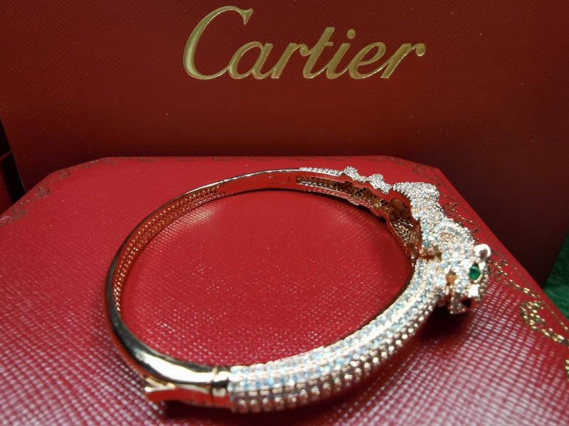 Side view of Cartier unisex jewelry piece