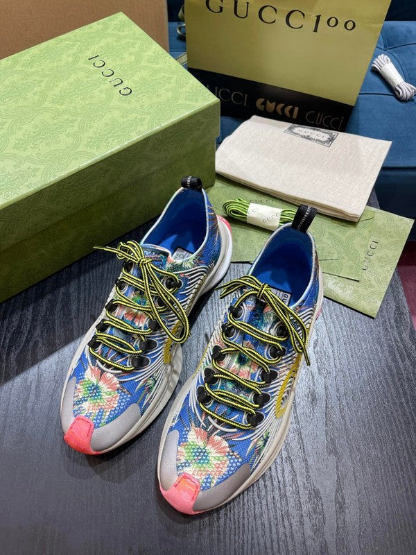 Gucci neutral cream luxury sneakers view 8 streetwear statement look