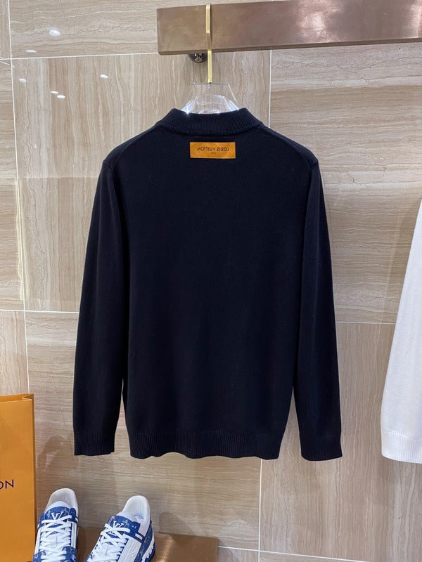 Side profile of Louis Vuitton luxury clothing with streetwear-inspired cut