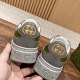Gucci sneakers detailed view showing premium designer craftsmanship
