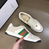 Gucci fresh white-and-black luxury sneakers view 7 minimalist modern build
