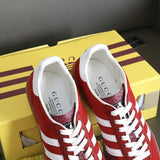 Gucci sneakers detailed view showing premium designer craftsmanship