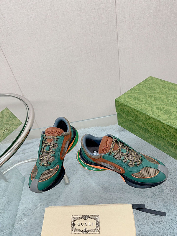 Gucci clean off-white luxury sneakers view 6 premium leather build