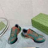 Gucci clean off-white luxury sneakers view 6 premium leather build