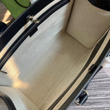 Close-up detail of classic premium women's handbag – women's premium purse