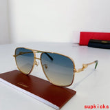 Angled view of Cartier unisex sunglasses