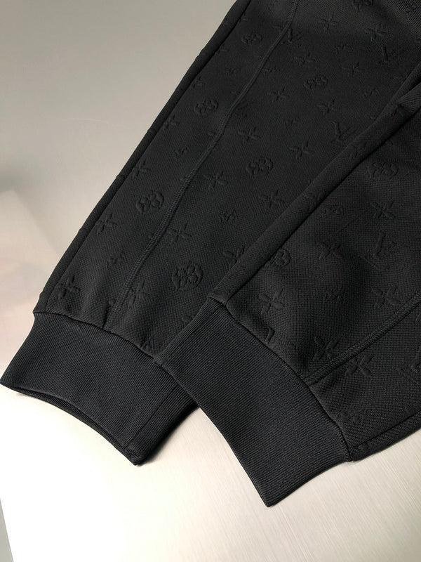Back view of Louis Vuitton luxury clothing with tailored silhouette